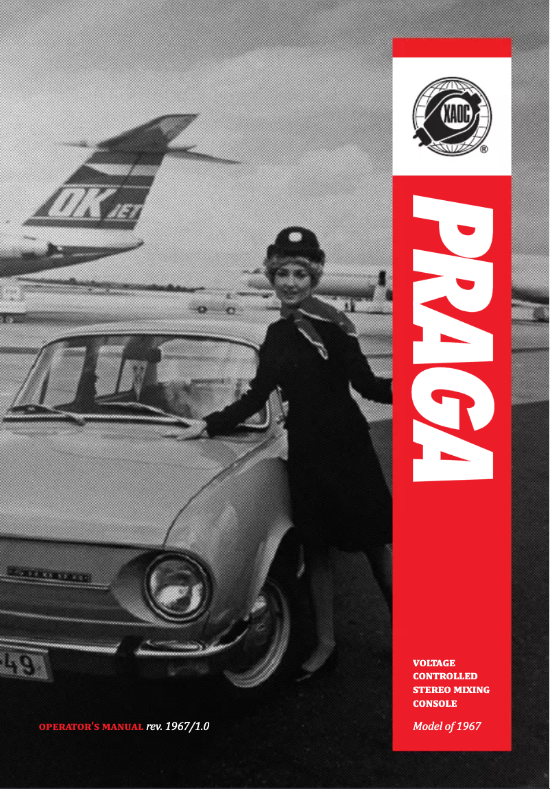 Page n°1 - Manuel utilisateur Xaoc Praga