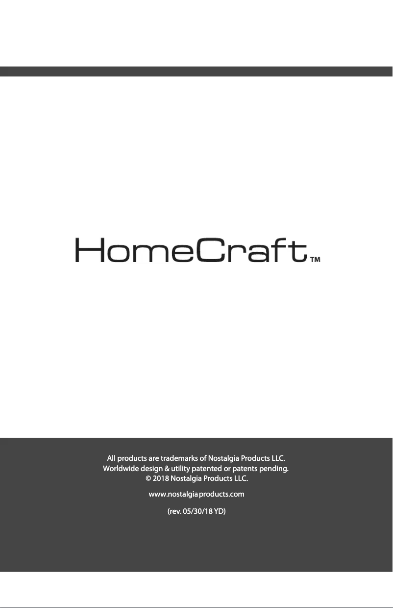 Página 1 del manual Manual de usuario HomeCraft LSB3