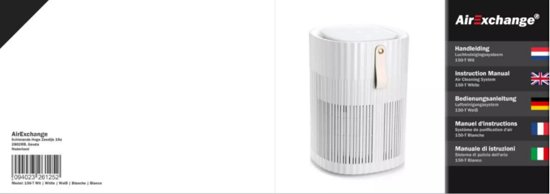 Página 1 del manual Manual de usuario AirExchange 150-T