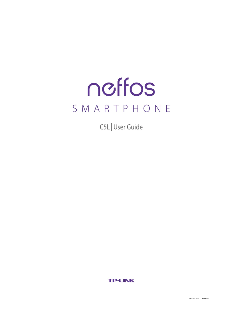 Page n°1 - Manuel utilisateur Neffos C5L