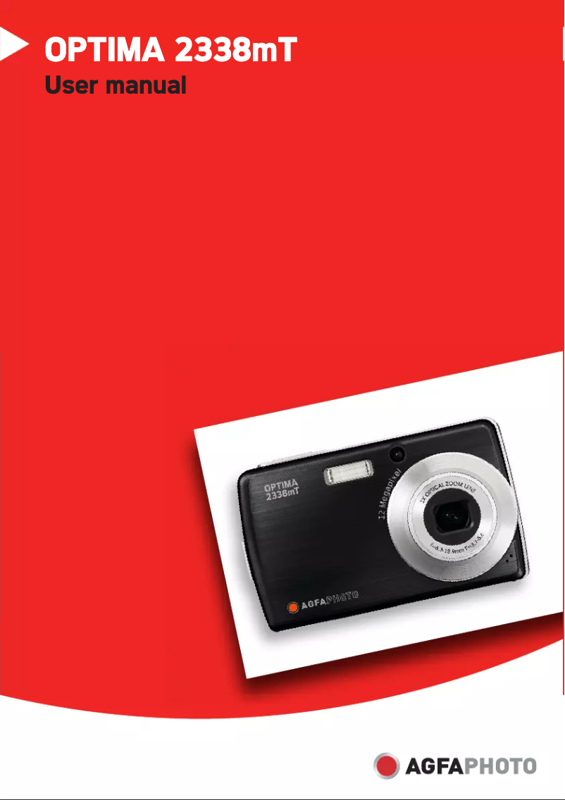 Page 1 de la notice Manuel utilisateur Agfa Optima 2338mT