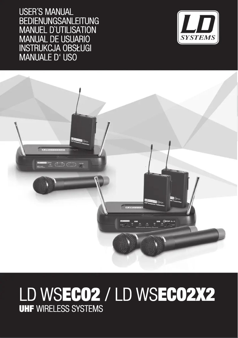 Image de la première page du manuel de l'appareil ECO 2 BP 3