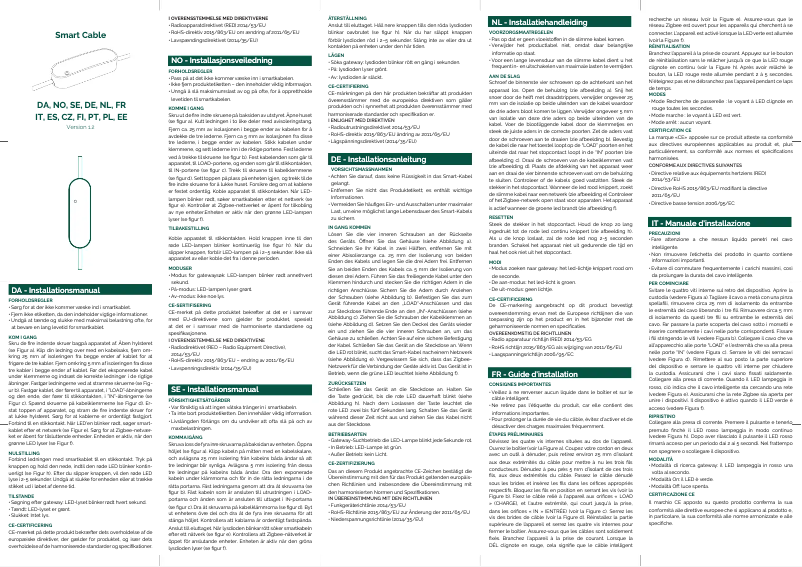 Page 1 de la notice Manuel utilisateur Frient Smart Cable