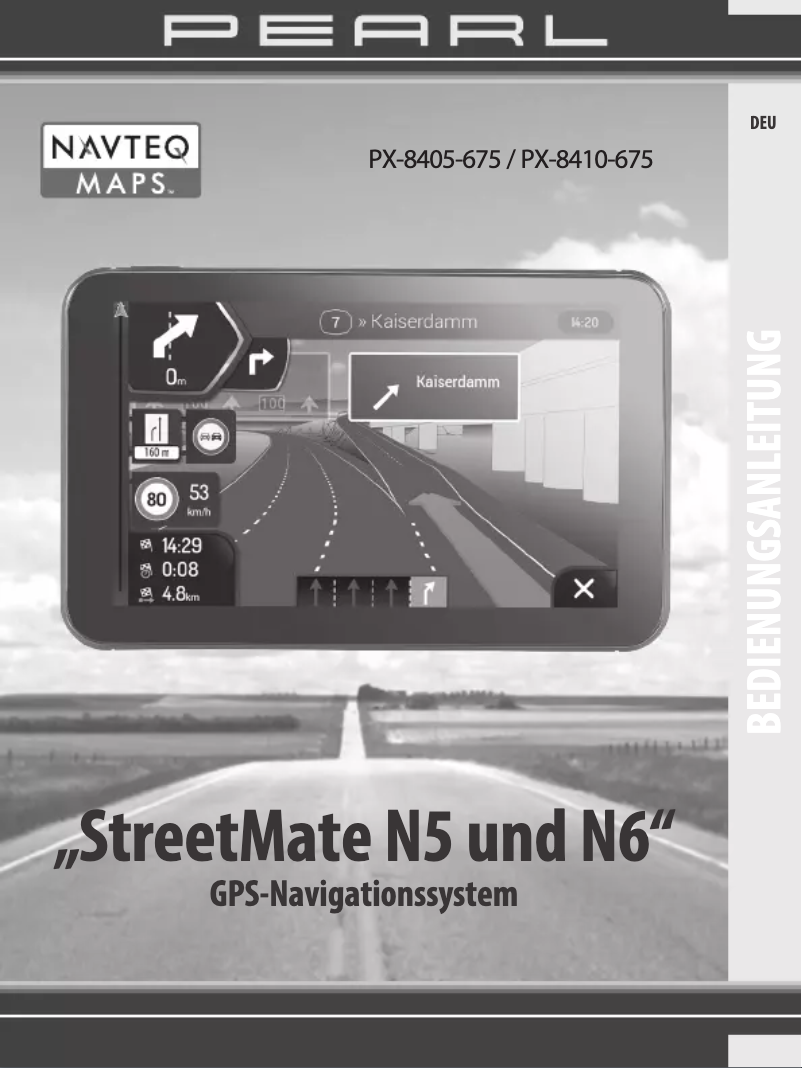 Page n°1 - Manuel utilisateur NavGear StreetMate N5