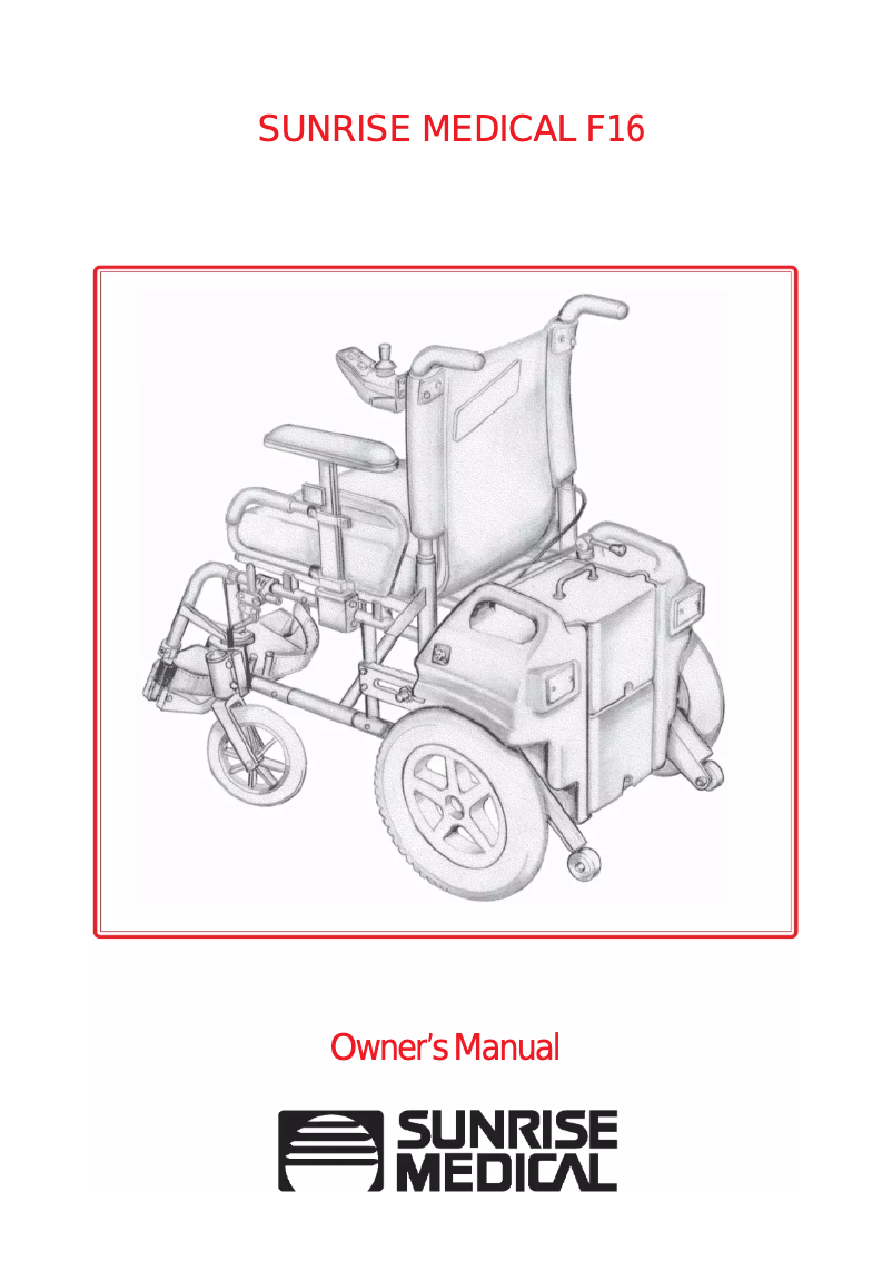 Image de la première page du manuel de l'appareil F16