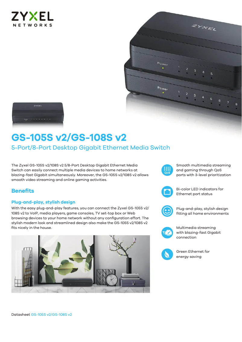 Image de la première page du manuel de l'appareil GS-105S v2