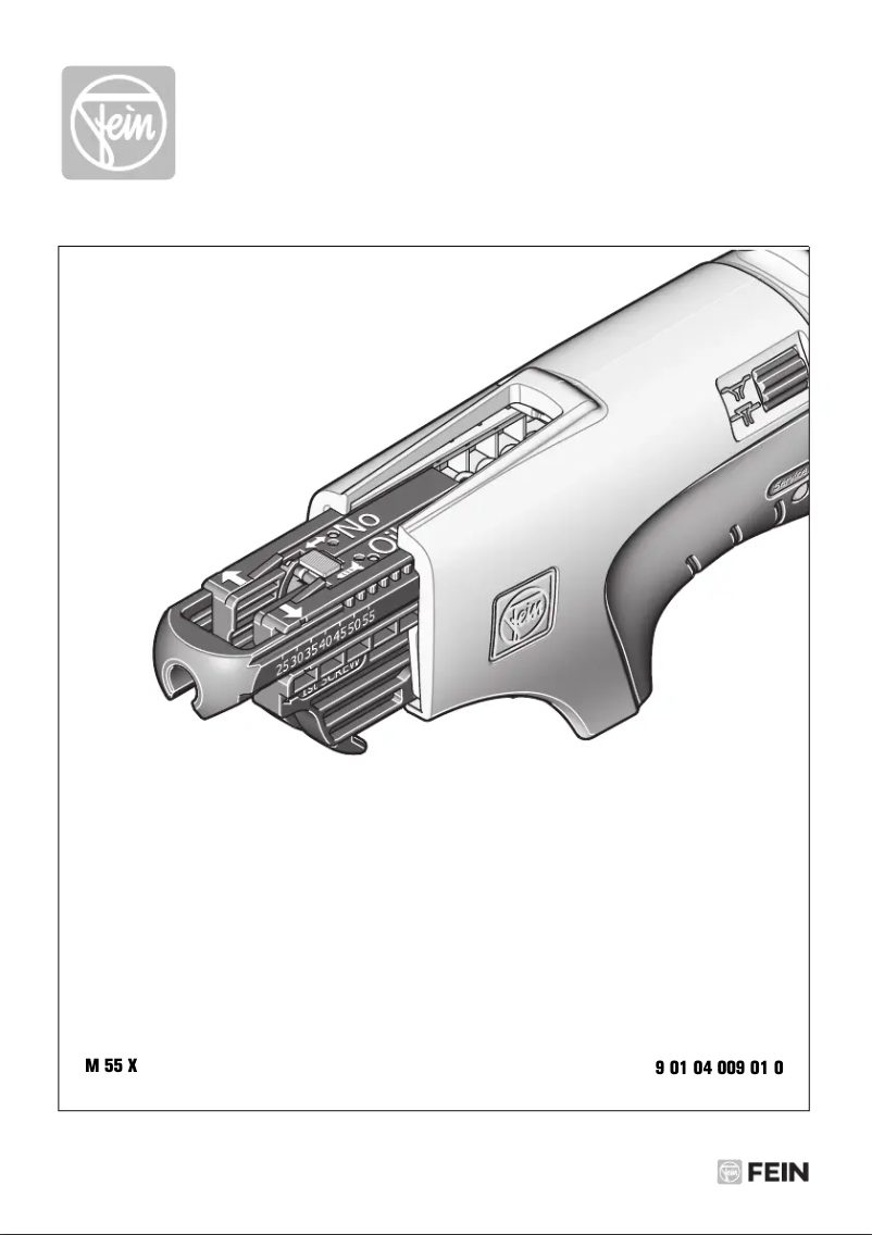 Page n°1 - Manuel utilisateur Fein M 55 X
