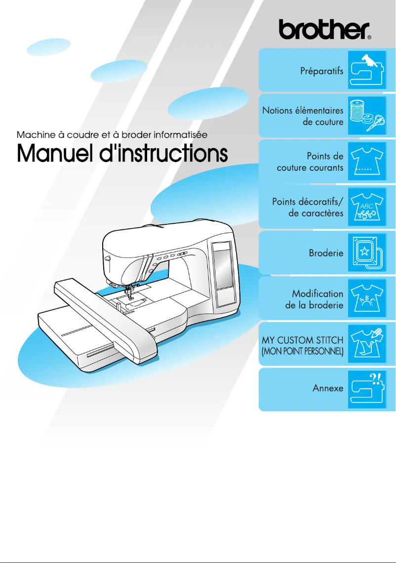 Page n°1 - Manuel utilisateur Brother Innov-is 250