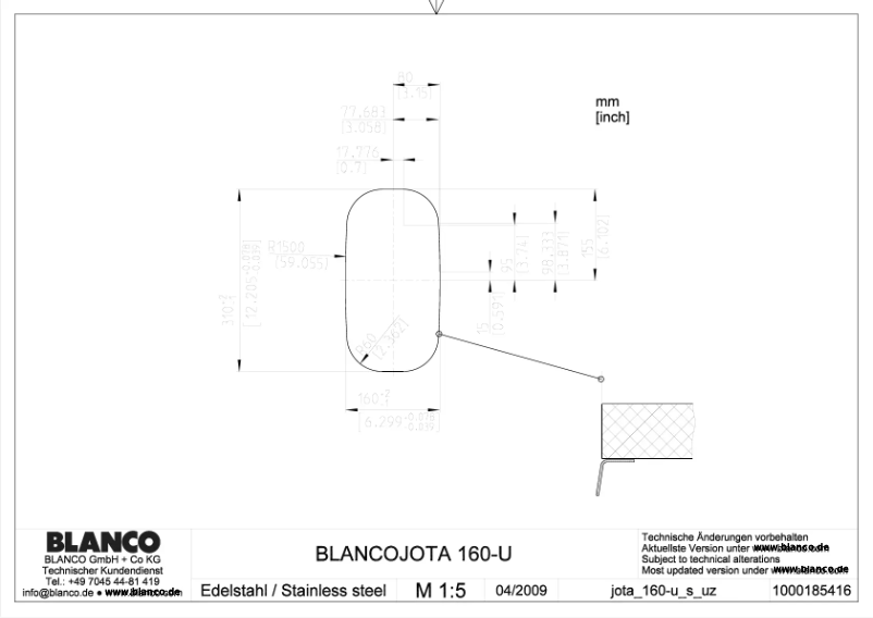 Image de la première page du manuel de l'appareil JOTA 160-UB