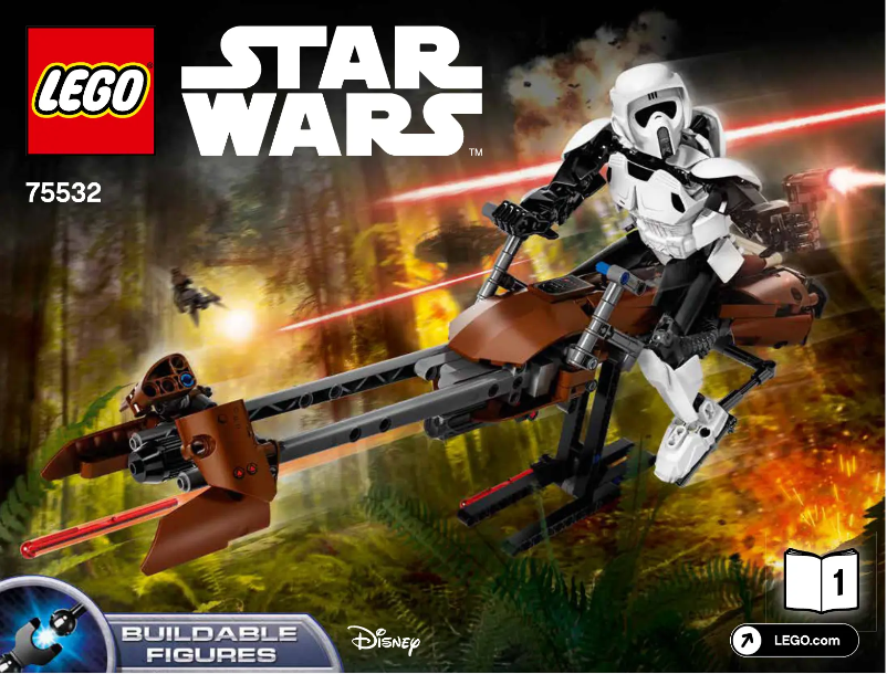 Page n°1 - Manuel utilisateur Lego Star Wars 75532