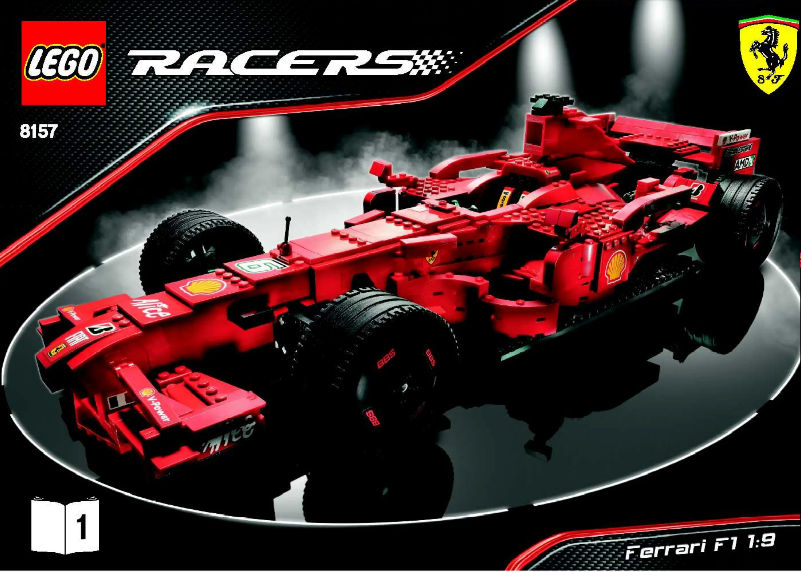 Page n°1 - Manuel utilisateur Lego Ferrari F1 1:9