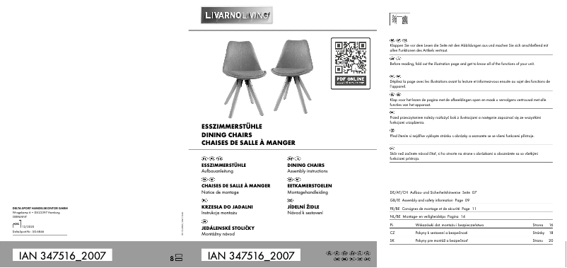 Page 1 de la notice Manuel utilisateur Livarno Lux IAN 347516