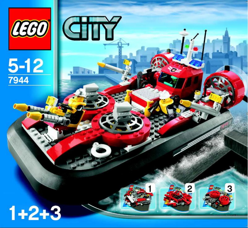 Page 1 de la notice Manuel utilisateur Lego City 7944