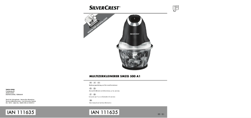 Image de la première page du manuel de l'appareil SMZ 260 I4