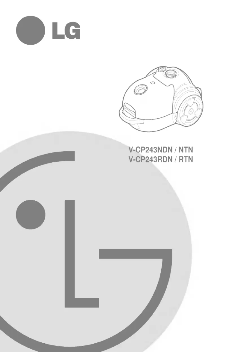 Page 1 de la notice Manuel utilisateur LG VTCP243NDN