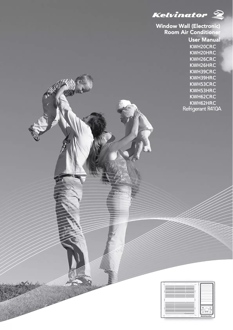 Page n°1 - Manuel utilisateur Kelvinator KWH20HRC