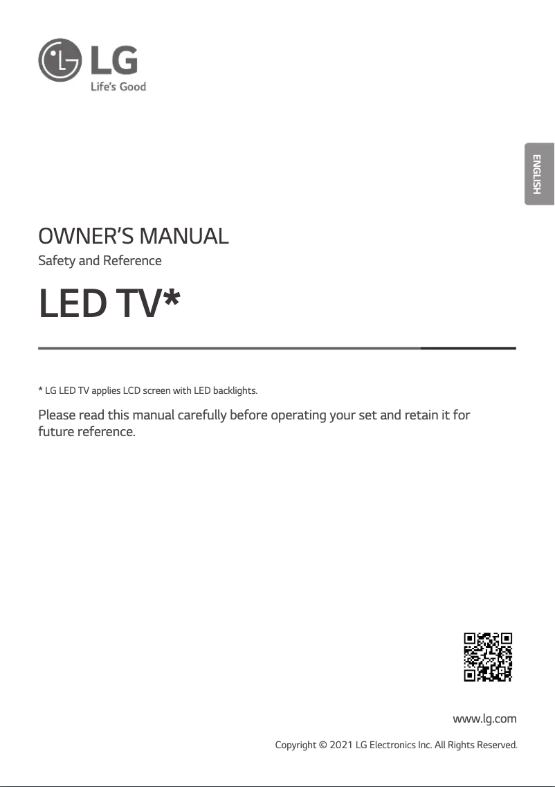 Imagen de la primera página del manual del dispositivo 86QNED99CPB