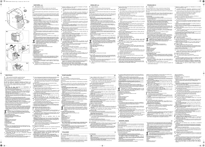 Page 1 de la notice Manuel utilisateur Solac CE 4411