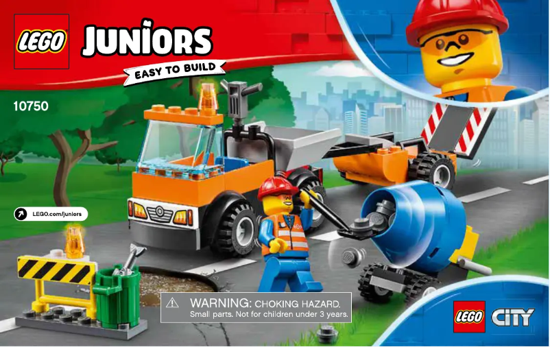 Page 1 de la notice Manuel utilisateur Lego City 10750