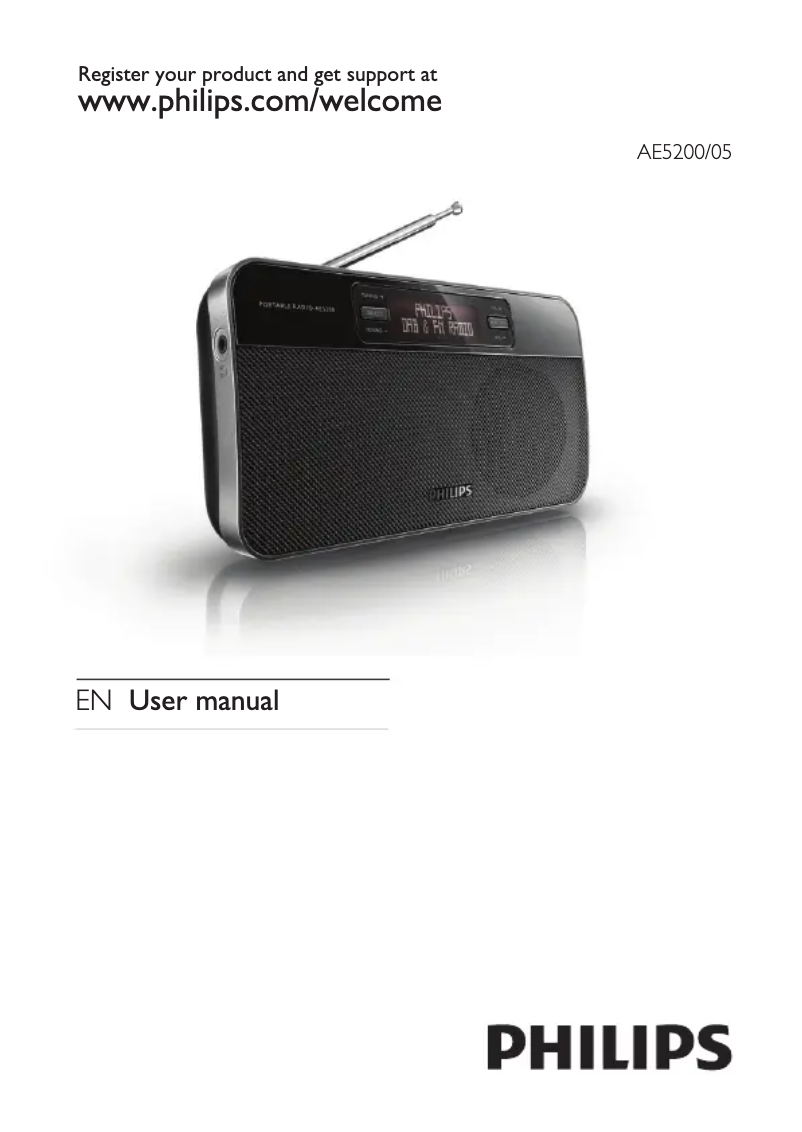 Image de la première page du manuel de l'appareil AE5200