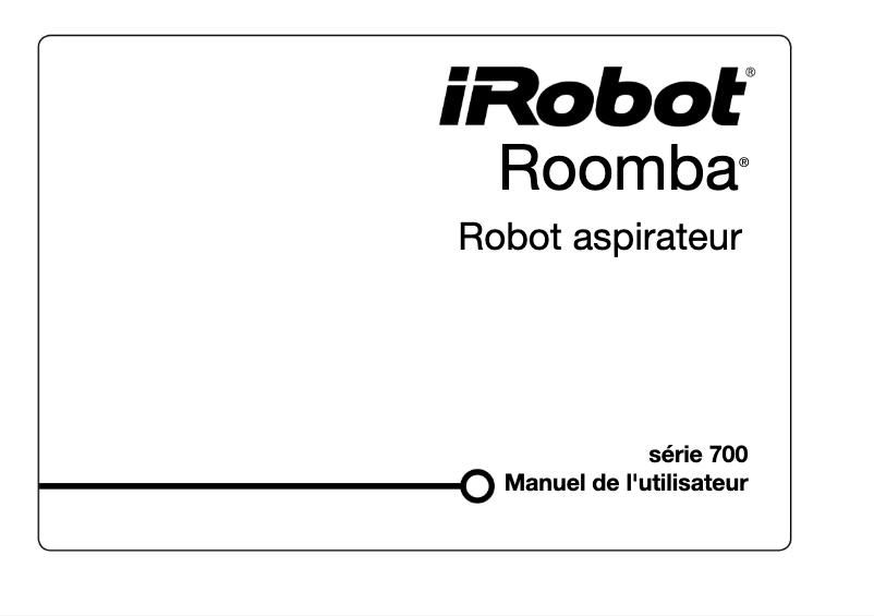 Image de la première page du manuel de l'appareil Roomba 760