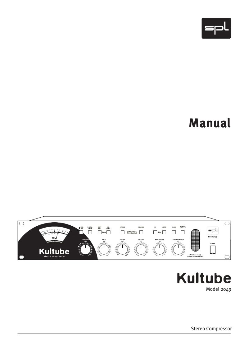 Page n°1 - Manuel utilisateur SPL Kultube