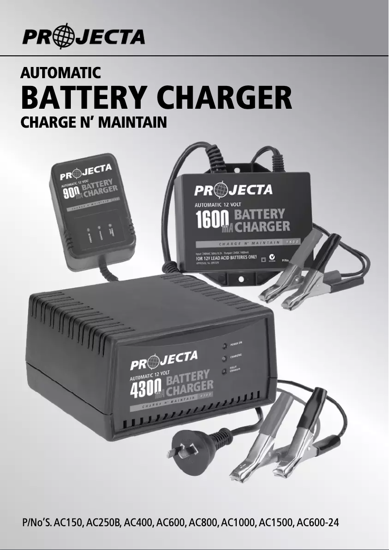 Image de la première page du manuel de l'appareil AC1500