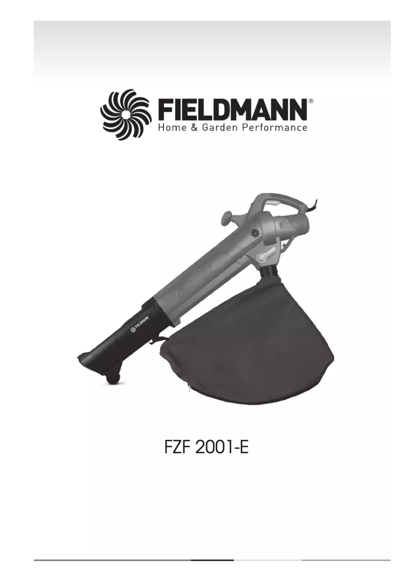 Page 1 de la notice Manuel utilisateur Fieldmann FZF 2001-E