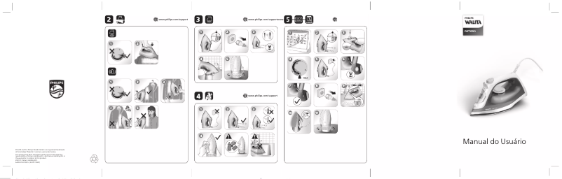 Page n°1 - Manuel utilisateur Philips Walita DST1050