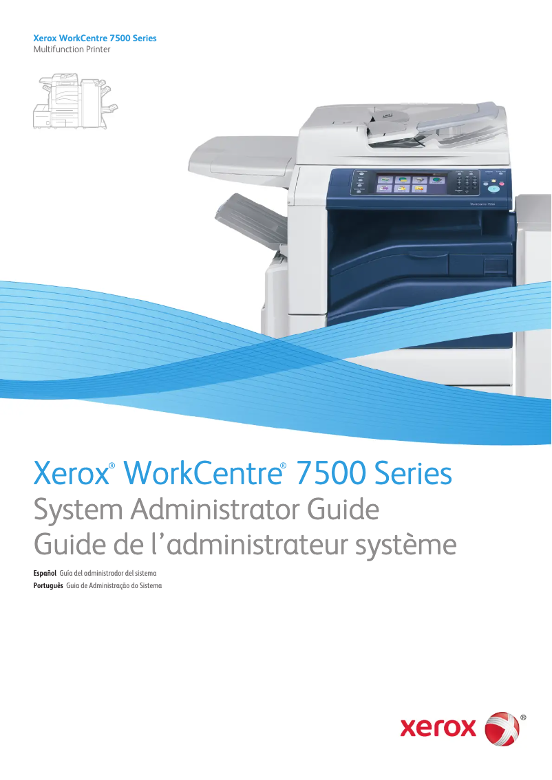 Page n°1 - Manuel utilisateur Xerox WorkCentre 7545V_FB