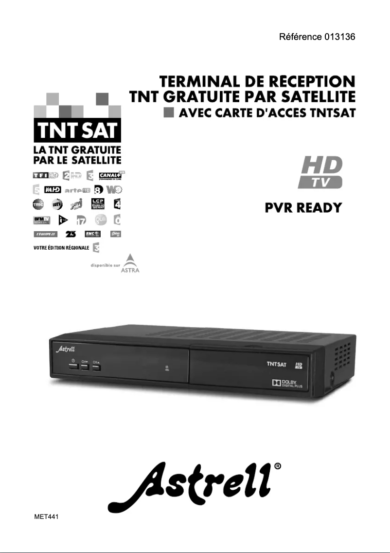 Image de la première page du manuel de l'appareil MET441 013136