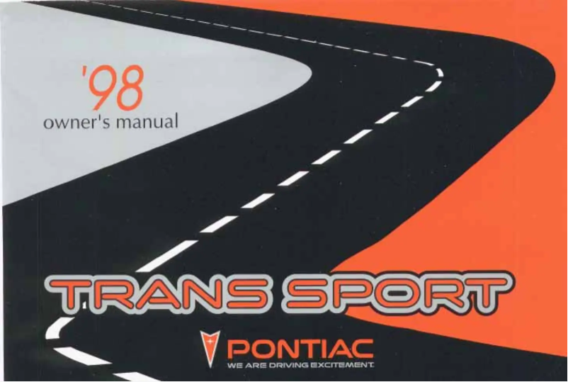 Page n°1 - Manuel utilisateur Pontiac Firebird (1998)