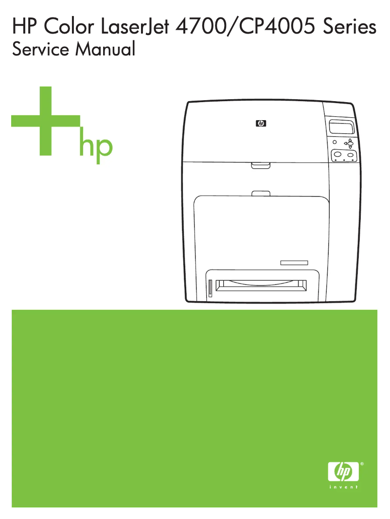 Página 1 del manual Manual de usuario HP Color LaserJet CP4005n