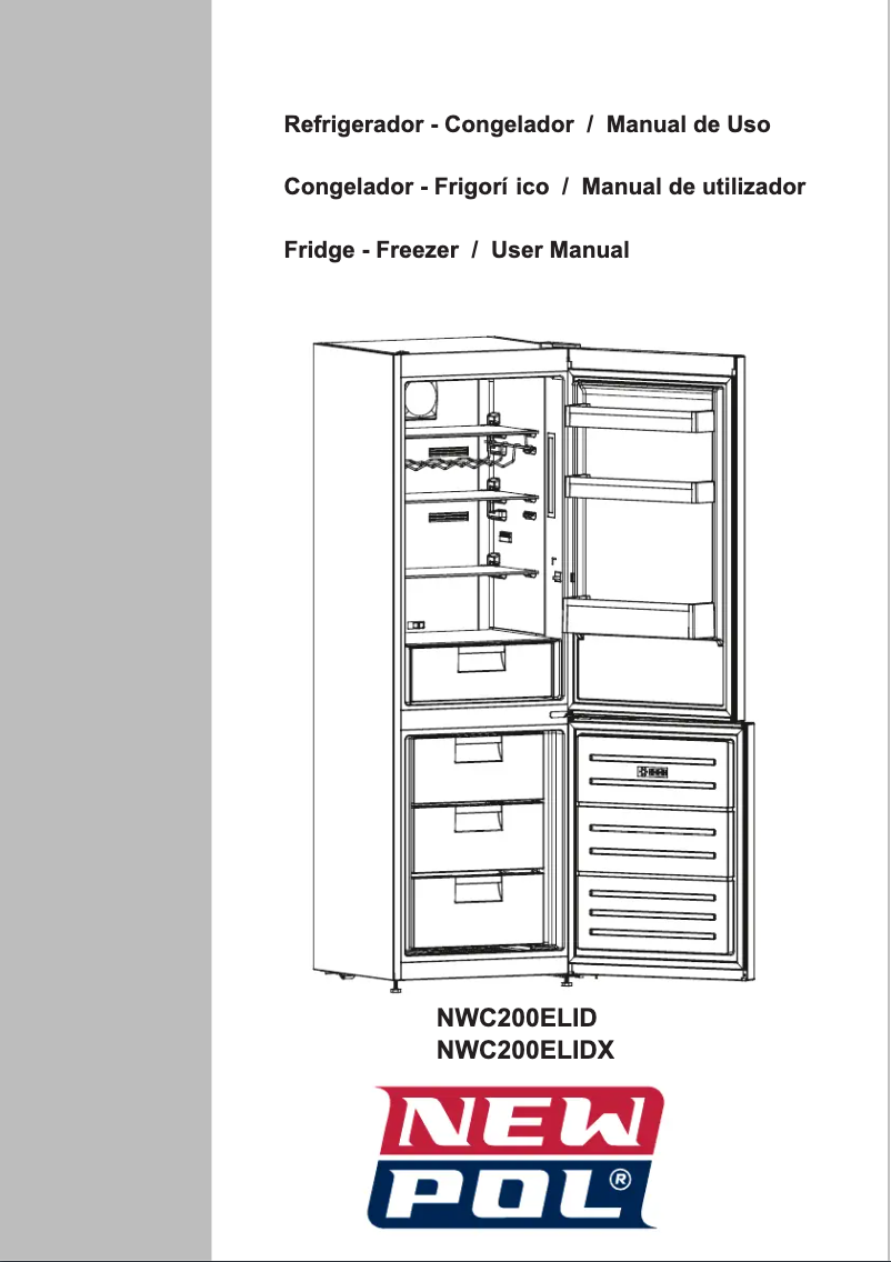 Page n°1 - Manuel utilisateur New Pol NWC200ELIDX