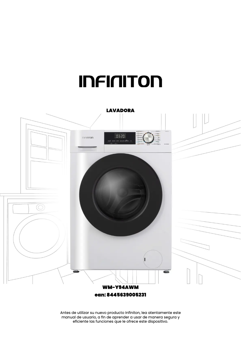 Page n°1 - Manuel utilisateur Infiniton WM-Y94AWM