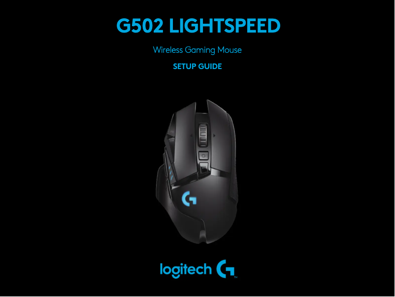 Page n°1 - Manuel utilisateur Logitech G502 Lightspeed