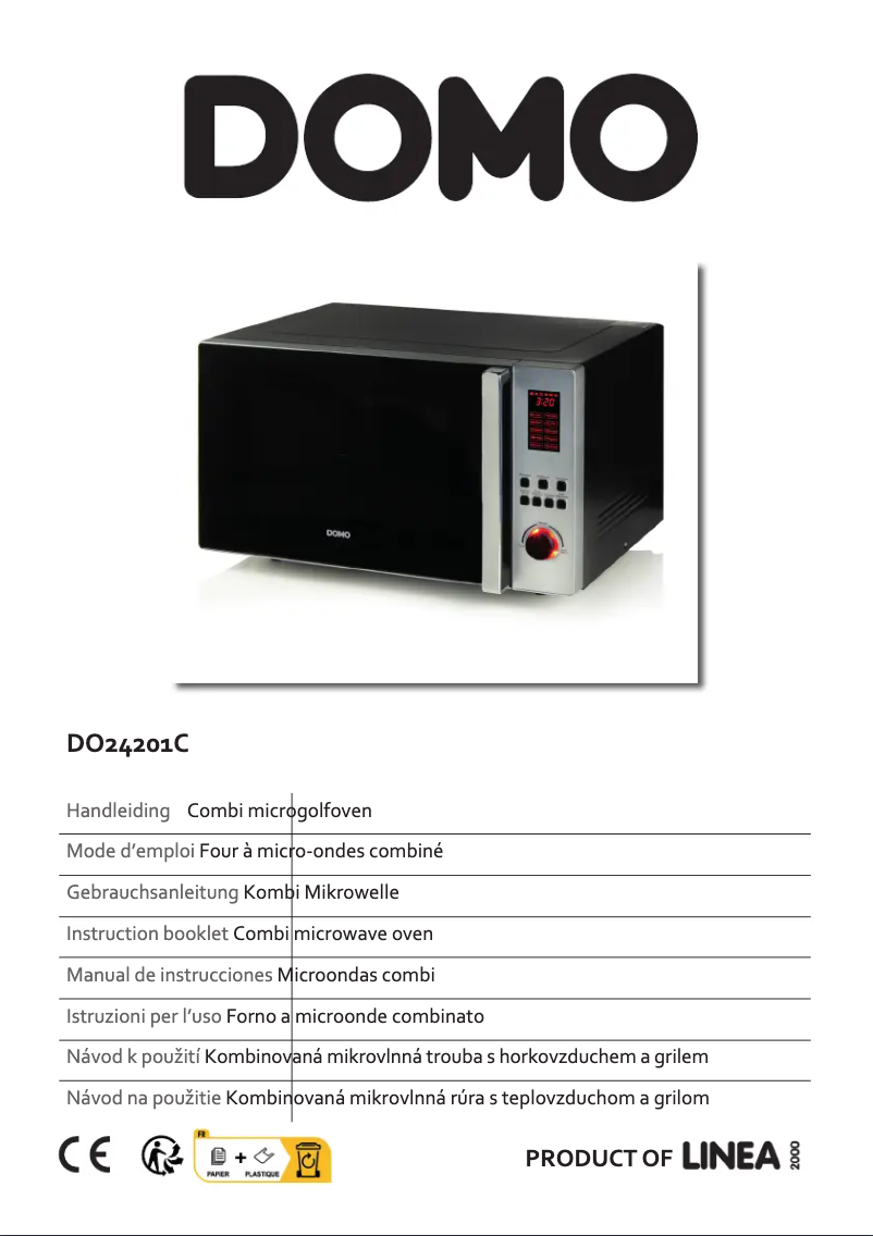 Page n°1 - Manuel utilisateur Domo DO24201C