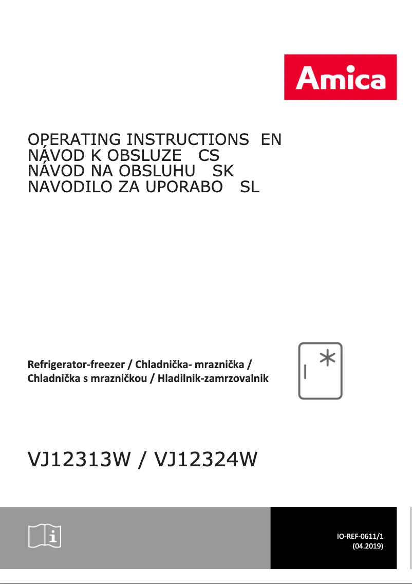 Image de la première page du manuel de l'appareil VJ 12313 W