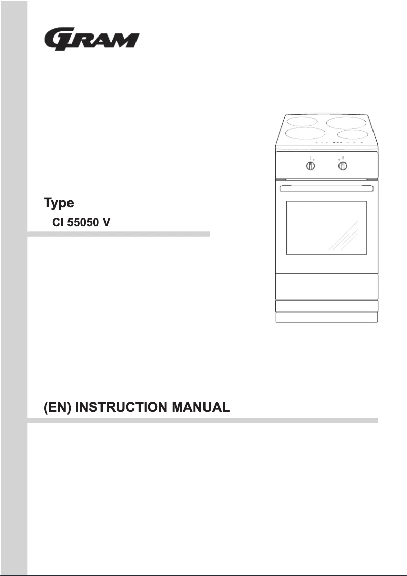 Página 1 del manual Manual de usuario Gram CI 55050 V