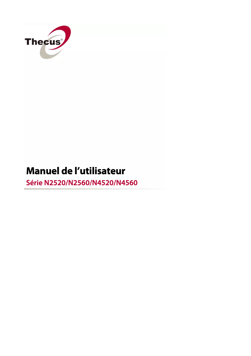 Image de la première page du manuel de l'appareil N2560