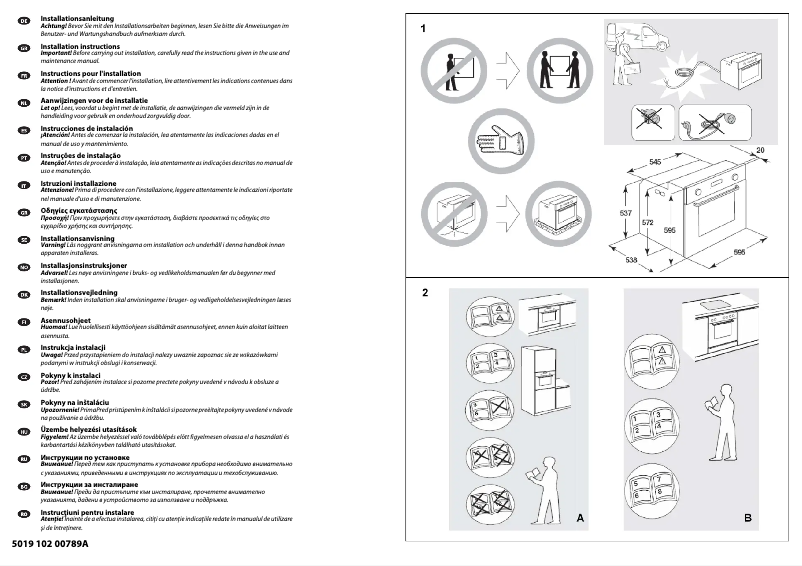 Page 1 de la notice Manuel utilisateur KitchenAid KOASP 60600