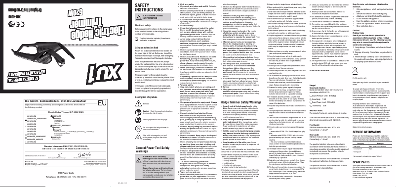 Página 1 del manual Manual de usuario XU1 XHT-450U