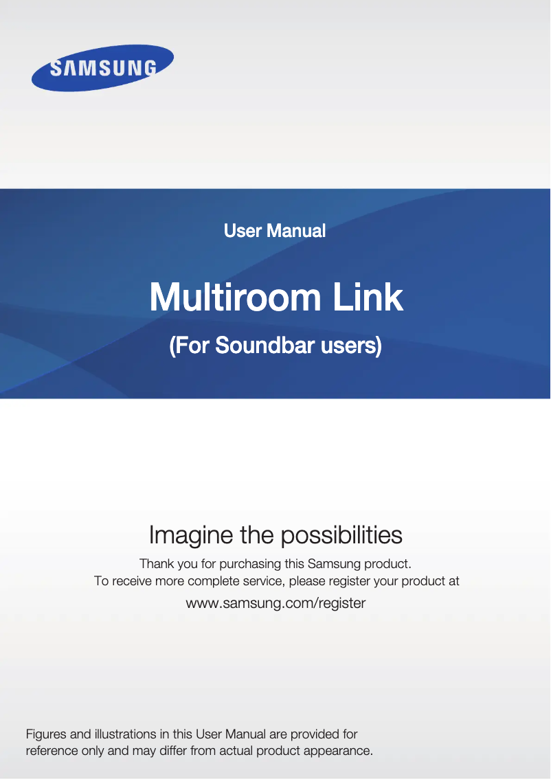 Page 1 de la notice Manuel utilisateur Samsung HW-J8510