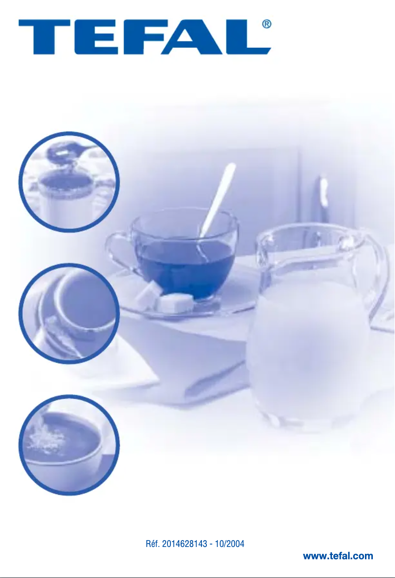 Page n°1 - Manuel utilisateur Tefal BF6620 VitesseS