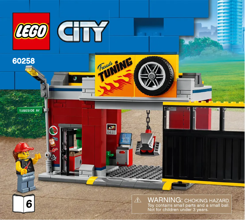 Page 1 de la notice Manuel utilisateur Lego City 60258