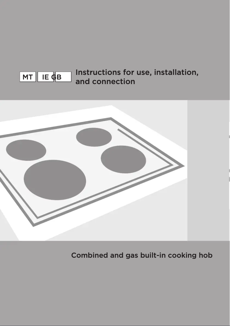 Page n°1 - Manuel utilisateur Gorenje GW6N41