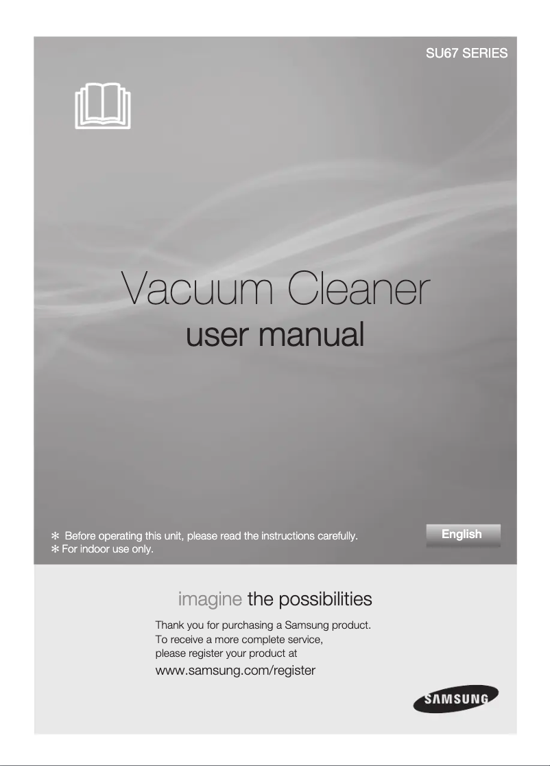 Page n°1 - Manuel utilisateur Samsung SU6780