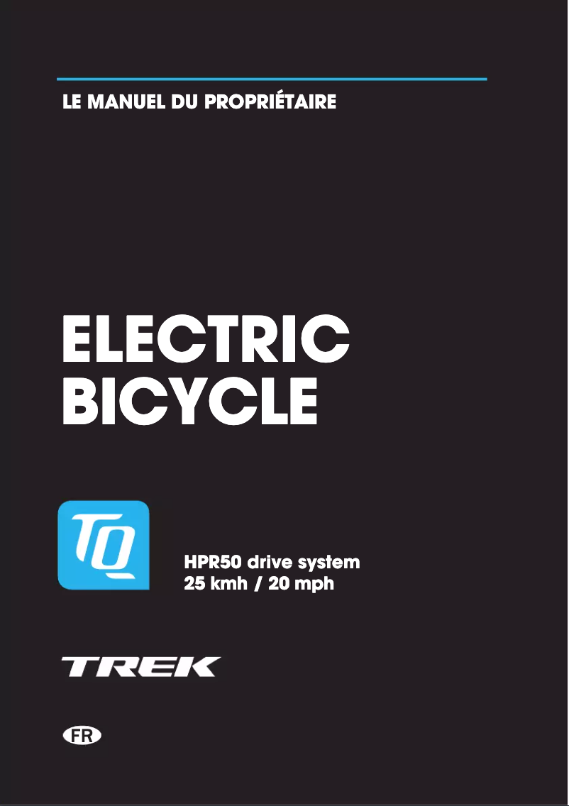 Page 1 de la notice Manuel utilisateur Trek Fuel EXe 9.8 XT