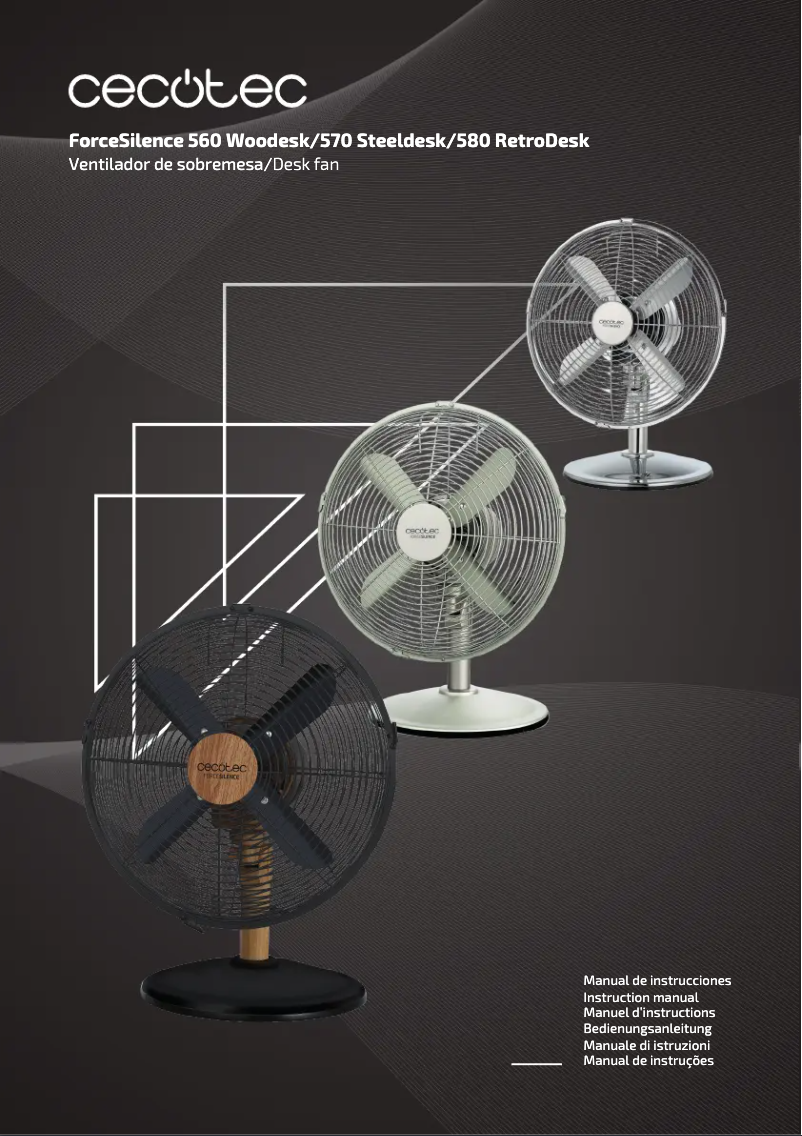 Image de la première page du manuel de l'appareil EnergySilence 580 RetroDesk