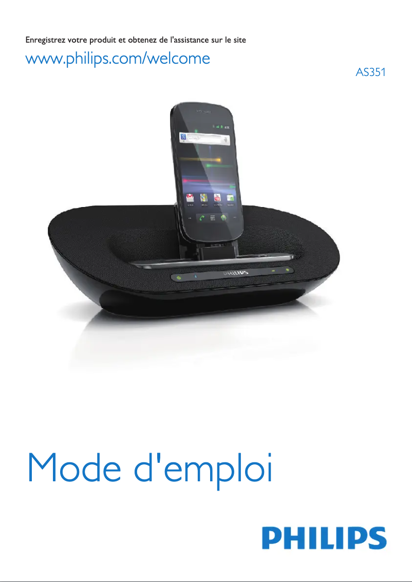 Image de la première page du manuel de l'appareil Fidelio AS351